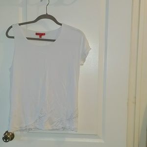 Jennifer Lopez one shoulder sleeveless one tee top